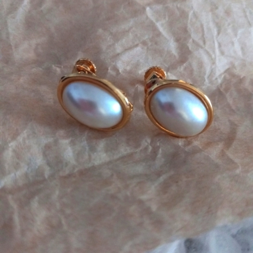 Napier Clip on Earrings